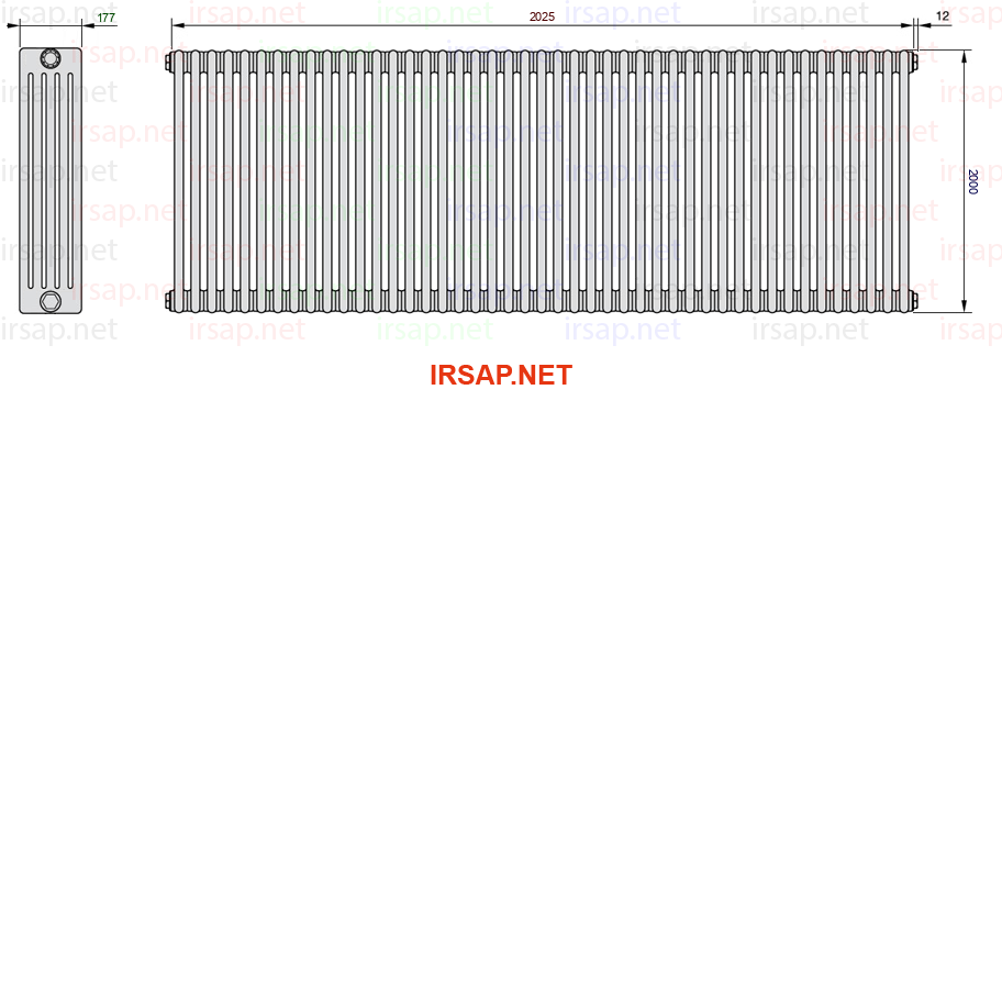 Радиатор IRSAP Tesi 52000/45 T23 CL 01